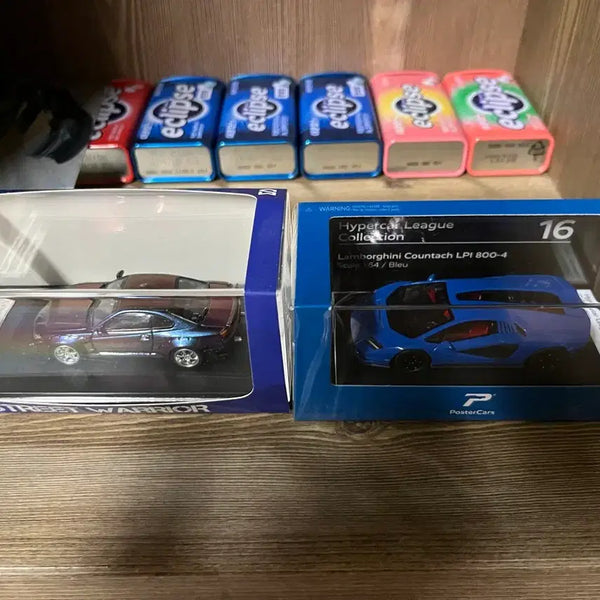 [BUNJANG] Street Weapon Silvia S15 & Lamborghini Countach Diecast Set / street weapon 실비아s15,포스터카 람보르기니 쿤타치 다이케스트