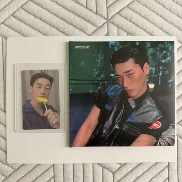[BUNJANG] ATEEZ San Mystery Squishy Photocard + Digipack / 산 포카 티니 미스테리 스퀴시 + 산 디지팩