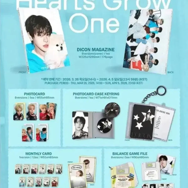 [BUNJANG] DICON VOLUME N°33 ALPHA DRIVE ONE B-TYPE Photocard Set / 알파드라이브원 알디원 디아이콘 이리오 리오 B버전