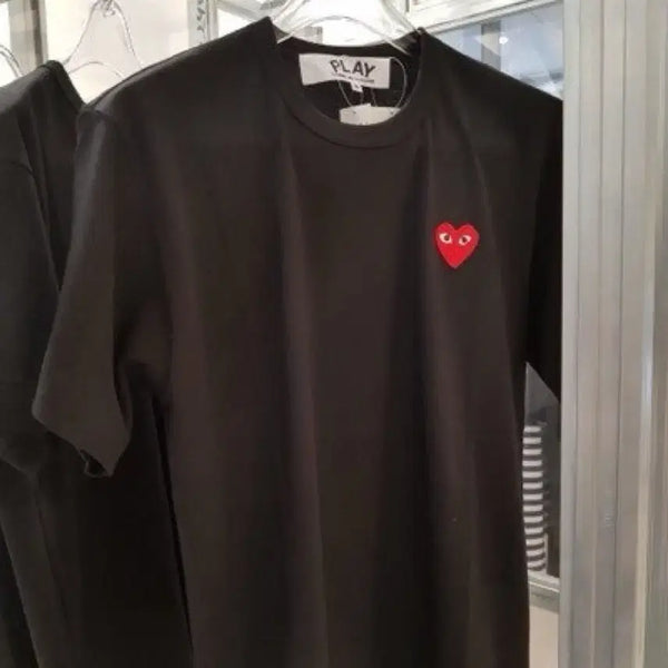 [BUNJANG] Comme des Garçons Black T-shirt / 꼼데가르송 반팔 검정티