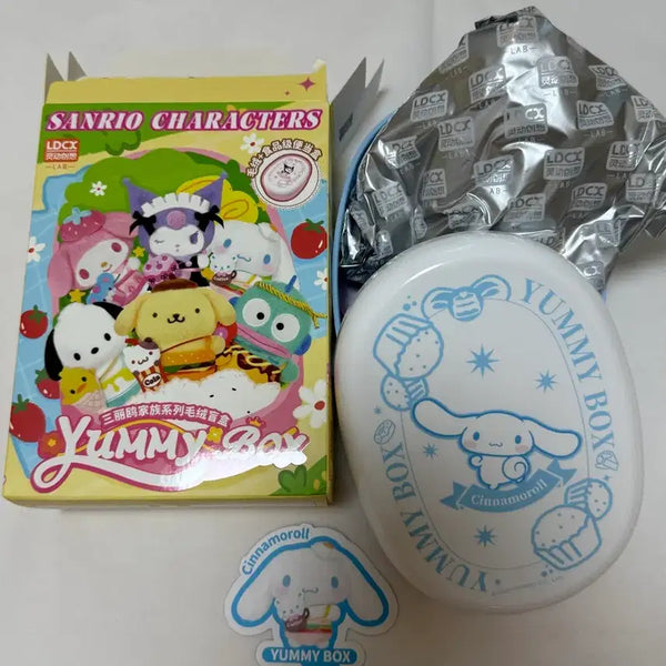 [BUNJANG] Sanrio Yummy Box Cinnamoroll Lunch Box Plush / 새상품) 산리오 야미박스 시나모롤 YUMMY BOX 도시락 인형