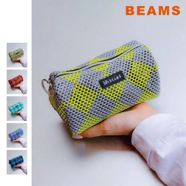[BUNJANG] BEAMS bPr Diamond Mesh Pouch S / 빔즈 bPr 다이아몬드 메쉬 파우치 S