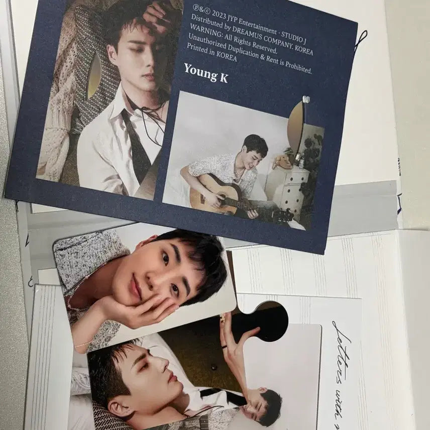 [BUNJANG] YOUNG K Letters with Notes Solo Album / 영케이 Letters with Notes 솔로 앨범