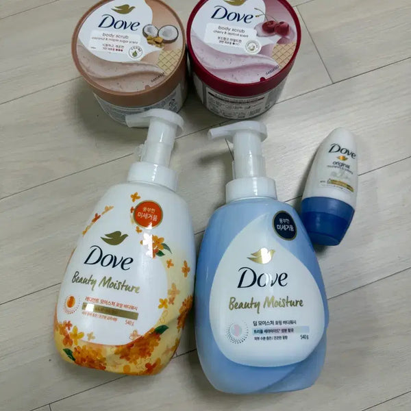 [BUNJANG] Dove Foaming Body Wash (Radiant Moisture / Deep Moisture) / 새상품) 도브 바디 스크럽 , 도브 포밍 바디워시