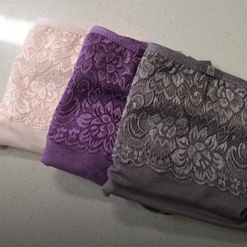 [BUNJANG] Ribeau Ansim Women's Panties - 3 Pack / 리베앙 안심 팬티 3장
