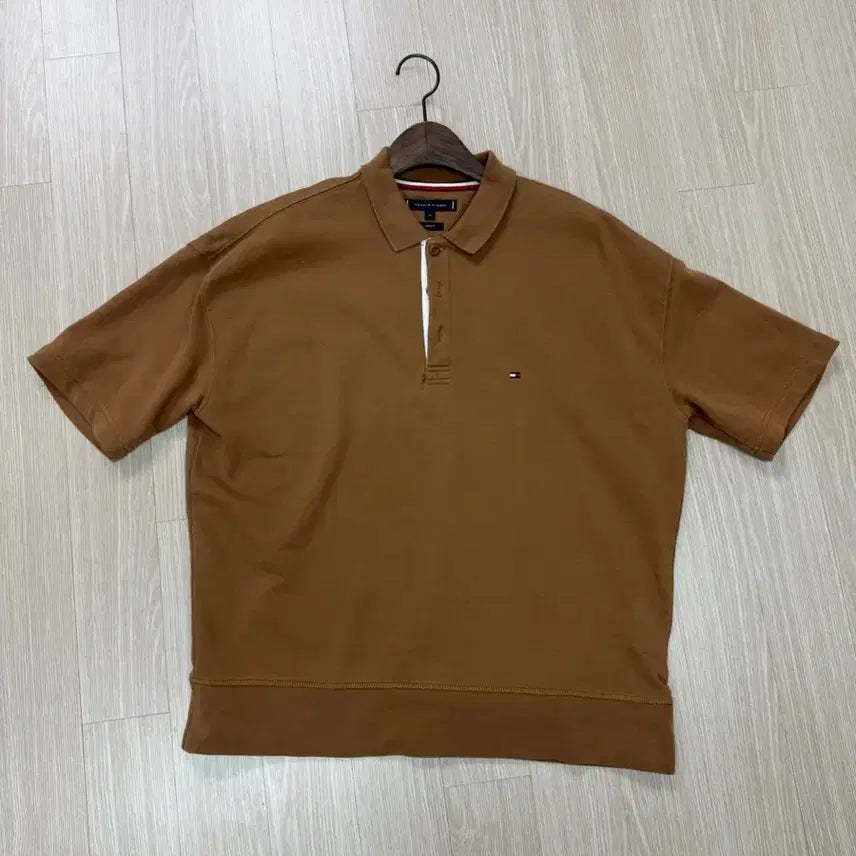 [BUNJANG] Tommy Hilfiger Polo Shirt Brown / 타미힐피거 카라티 브라운