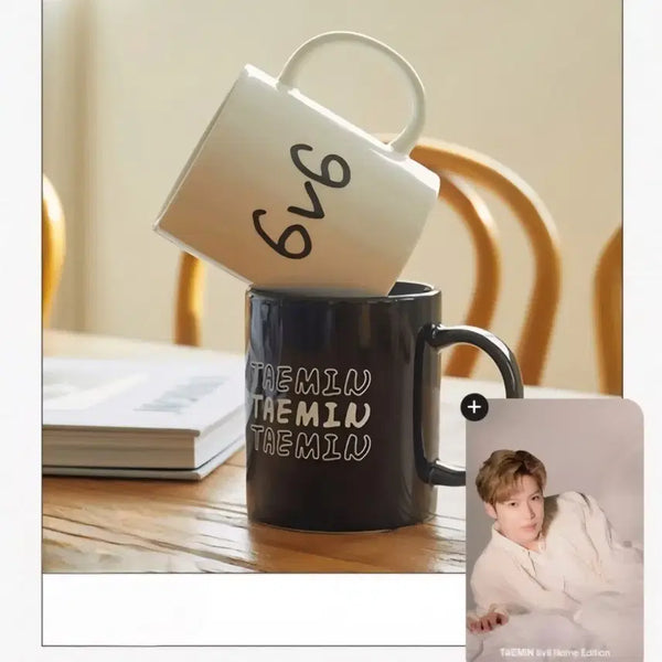 [BUNJANG] Taemin 6v6 Mug Cup + Polaroid (Sealed) / 태민 6v6머그컵+폴라(미개봉)