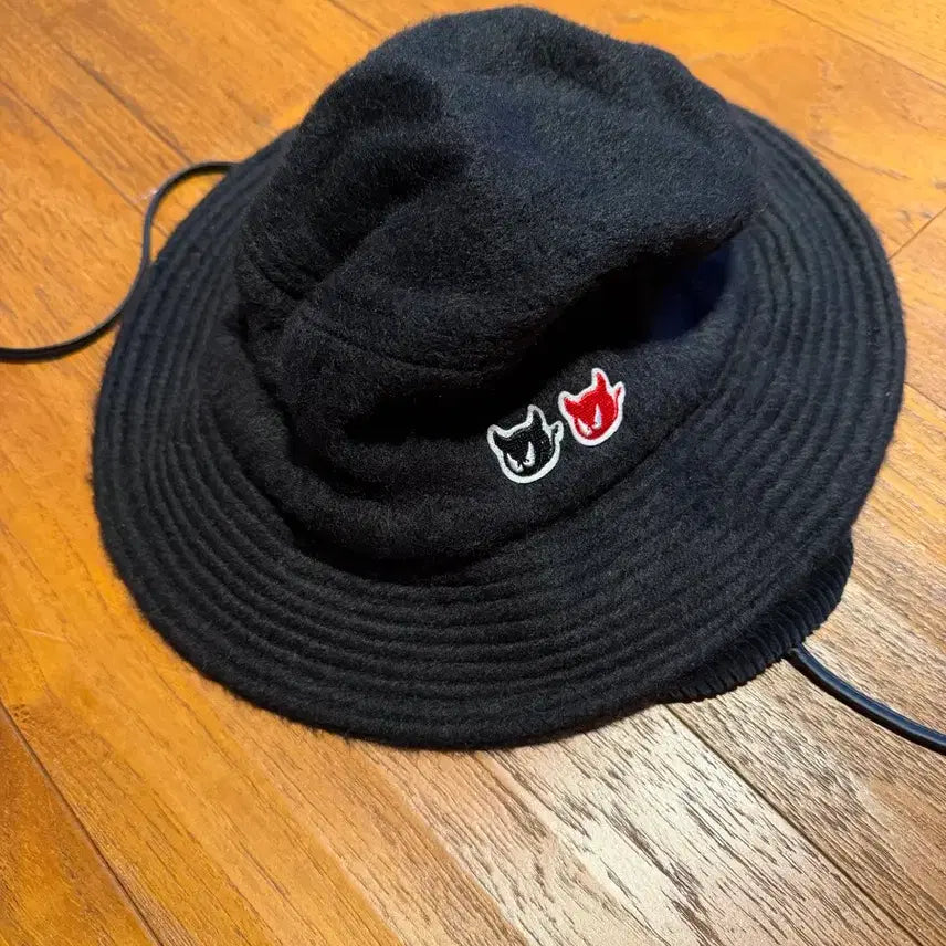 [BUNJANG] WAK Bucket Hat Black / 왁 벙거지 모자 블랙