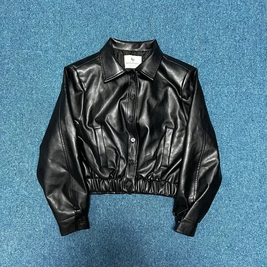 [BUNJANG] Kakifind Leather Jacket / 카키포인드 레더 가죽자켓