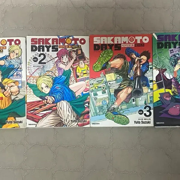 [BUNJANG] Sakamoto Days Manga Volumes 1-4 / 사카모토데이즈 1~4권