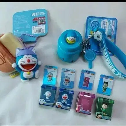 [BUNJANG] Doraemon Keychain & Figure Set / 도라에몽키링  &  피규어