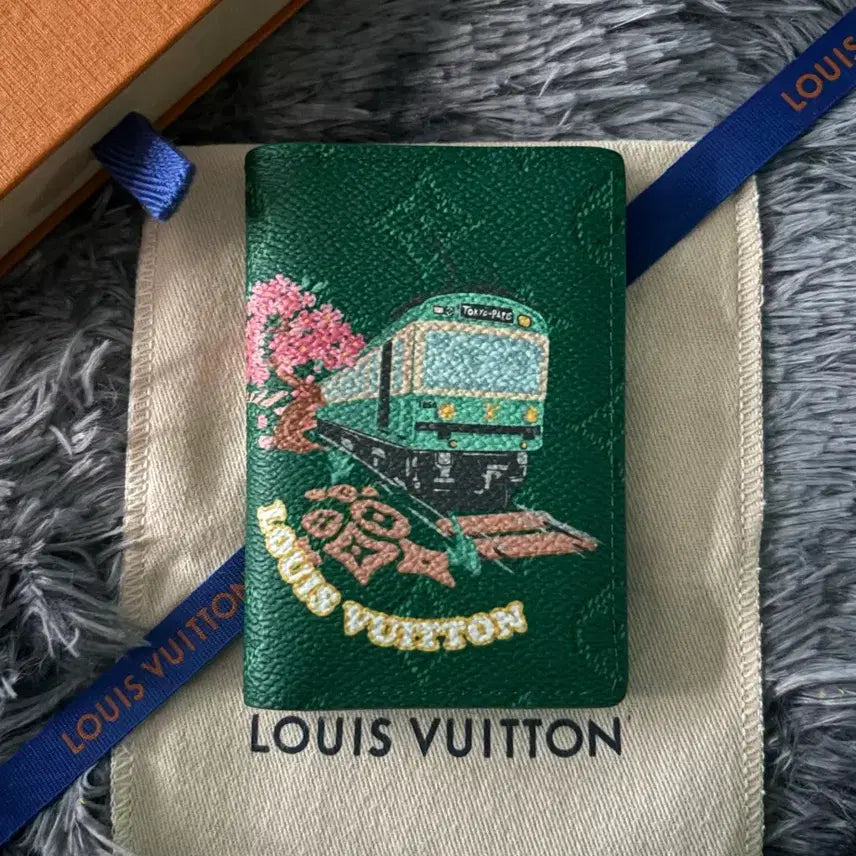 [BUNJANG] Louis Vuitton Pocket Organizer Card Holder Green / [새상품급/풀구성] 루이비통 포켓 오거나이저 카드지갑 그린