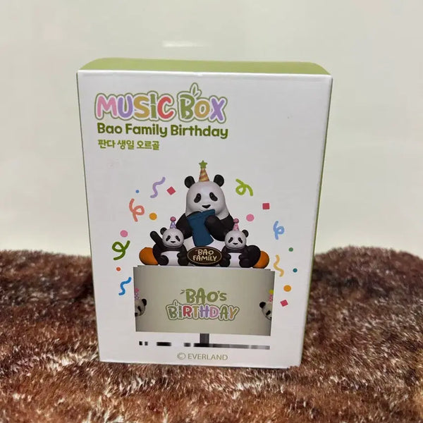 [BUNJANG] Everland Panda Birthday Music Box / 에버랜드 판다 생일 오르골
