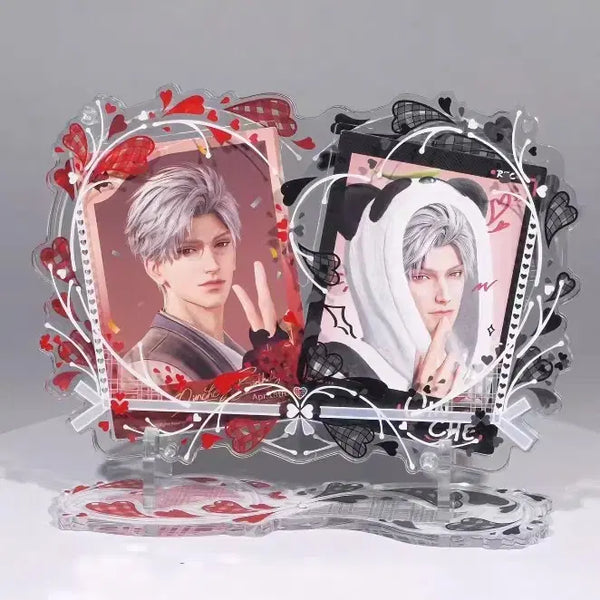 [BUNJANG] Heart Frame Photocard Acrylic Stand / 하트 프레임 포카 포토카드 아크릴 스탠드