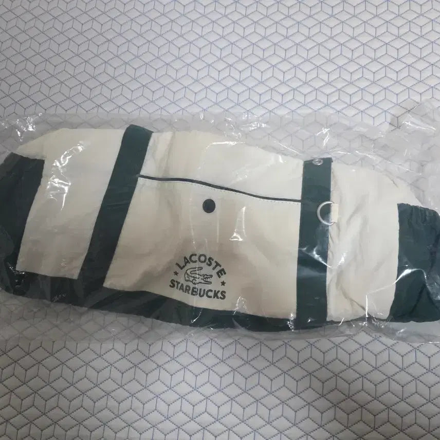 [BUNJANG] Starbucks x Lacoste Collaboration Multi Bag Green / 스타벅스 라코스테 콜라보 멀티플 그린 백