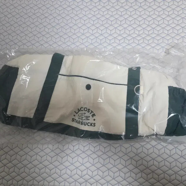 [BUNJANG] Starbucks x Lacoste Collaboration Multi Bag Green / 스타벅스 라코스테 콜라보 멀티플 그린 백