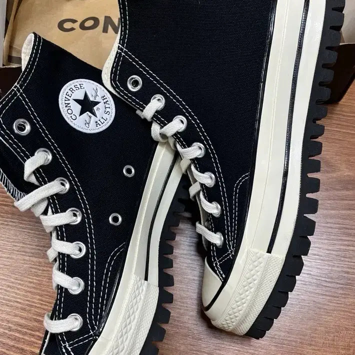 [BUNJANG] Converse Chuck 70 Limited Edition Black High Platform / 컨버스 척70 리미티드 에디션 블랙 하이 플랫폼