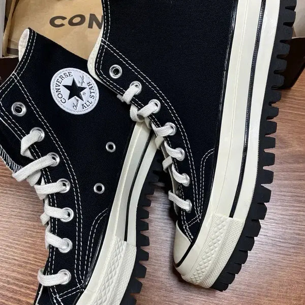 [BUNJANG] Converse Chuck 70 Limited Edition Black High Platform / 컨버스 척70 리미티드 에디션 블랙 하이 플랫폼