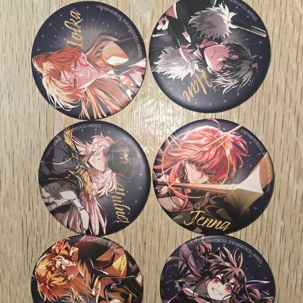 [BUNJANG] Pick Me Up AGF Limited Edition Complete Set Tin Badges / (급처)픽미업 AGF 한정판 캔뱃지 전종