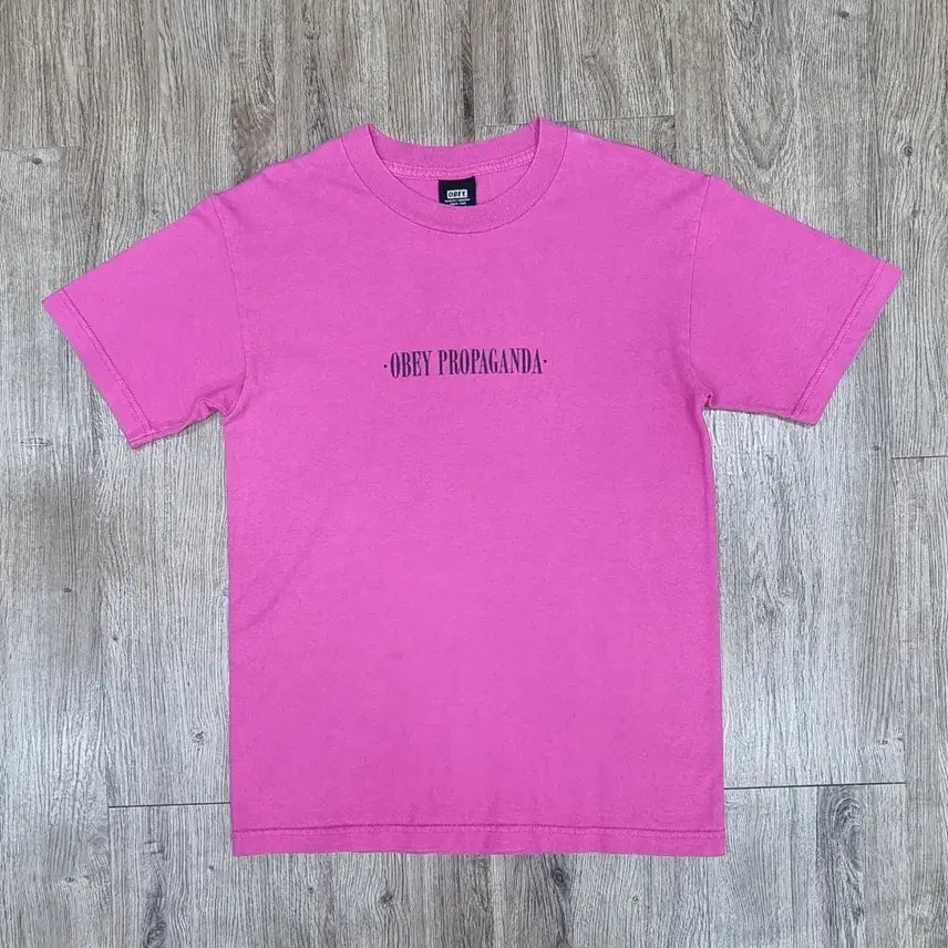 [BUNJANG] Obei Lettering Short Sleeve T-Shirt / 오베이 레터링 반팔 S _ 여성추천