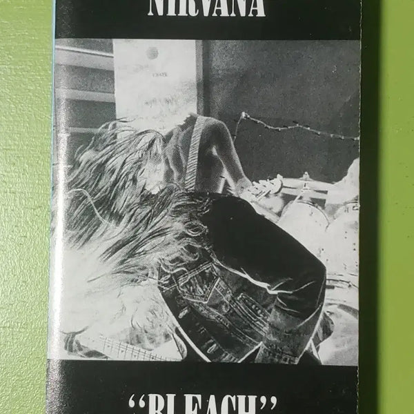 [BUNJANG] Nirvana Bleach Debut Album Cassette Tape / 너바나 데뷔앨범 BLEACH 카세트 테이프