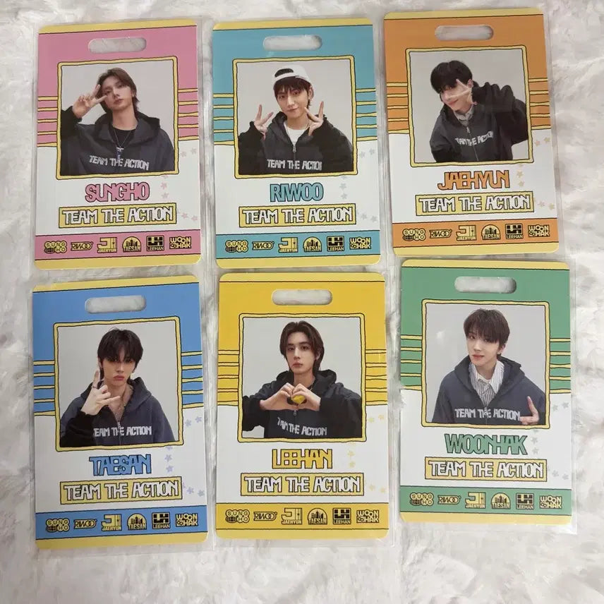 [BUNJANG] BOYNEXTDOOR The Action Weverse Album Bundle Set Photocard / 보넥도 The Action 위버스 앨범 포카 일괄 양도 합니다