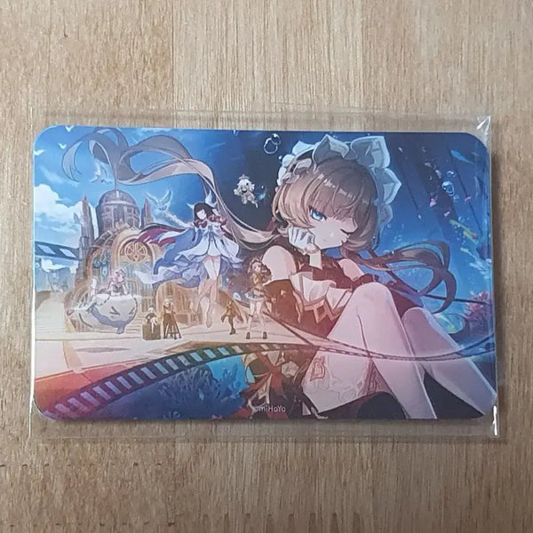 [BUNJANG] Genshin Impact PC Lounge Galaxy Coupon Sandrone & Colombina Photocard Set / 원신 pc라운지 갤럭시 쿠폰 포토카드 산드로네 콜롬비나