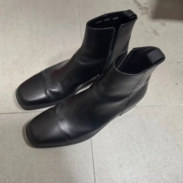 [BUNJANG] Square Toe Chelsea Boots / [280] mmrb 스퀘어토 첼시부츠
