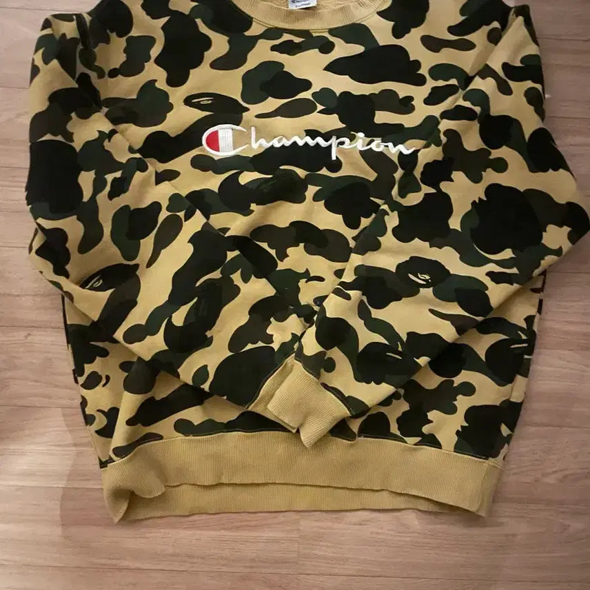 [BUNJANG] Bape x Champion Collaboration Sweatshirt / [정품]Bape x champion 맨투맨