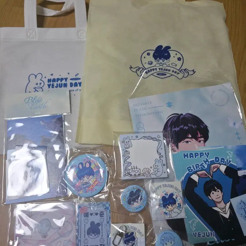 [BUNJANG] PLAVE Yejun Birthday Unofficial Merchandise Set / 플레이브 예준 생카 비공 굿즈 세트