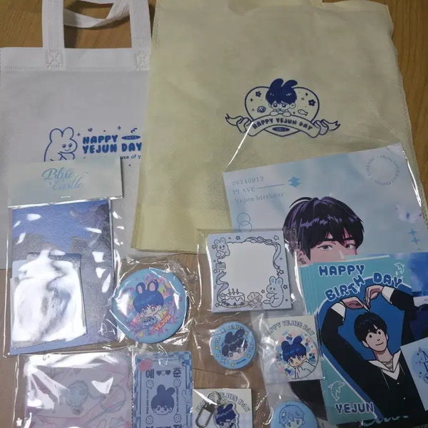 [BUNJANG] PLAVE Yejun Birthday Unofficial Merchandise Set / 플레이브 예준 생카 비공 굿즈 세트
