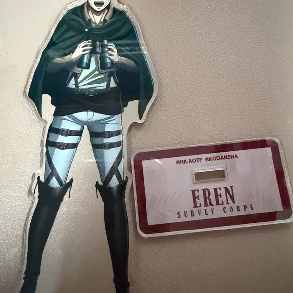 [BUNJANG] Attack on Titan Eren Acrylic Stand / (개봉)진격거 진격의 거인 에렌 아크릴
