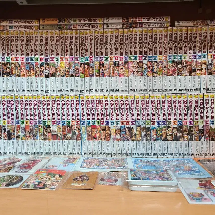 [BUNJANG] One Piece Manga Volumes 1-114 (Sealed) / 원피스 만화책 1권~114권 미개봉 띠지