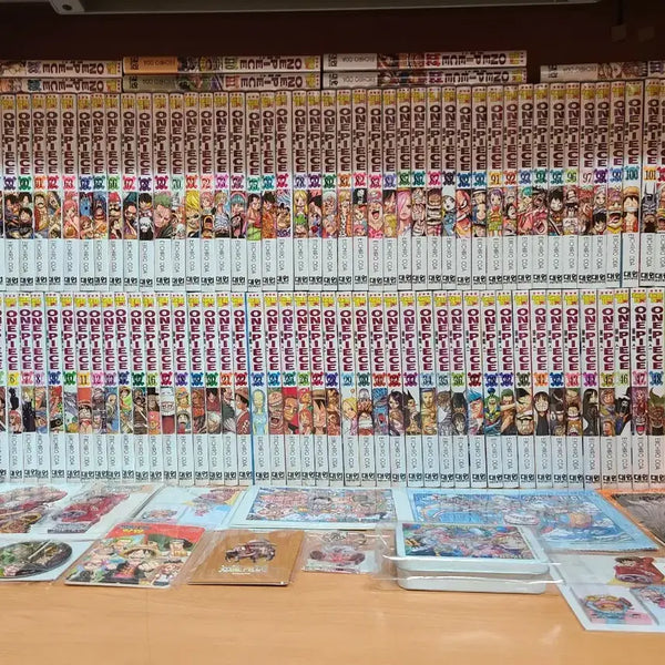 [BUNJANG] One Piece Manga Volumes 1-114 (Sealed) / 원피스 만화책 1권~114권 미개봉 띠지
