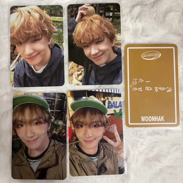[BUNJANG] BOYNEXTDOOR 2026 Season's Greetings Unhak Bundle Set Photocard / 보넥도 2026 시즌그리팅 운학 포카 일괄 양도합니다