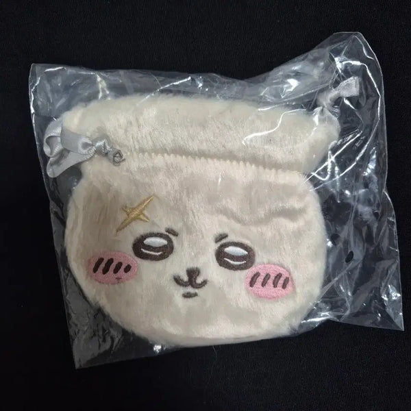[BUNJANG] Chiikawa Racco Oka O Pouch / 치이카와 랏코 오카오 파우치