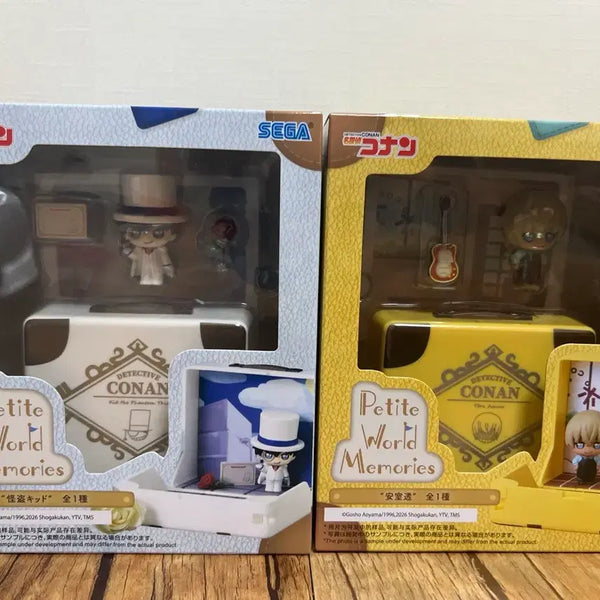 [BUNJANG] Detective Conan Kaito Kid & Amuro Tooru Figure Set (Unsealed) / 명탐정 코난 괴도키드 아무로 피규어
