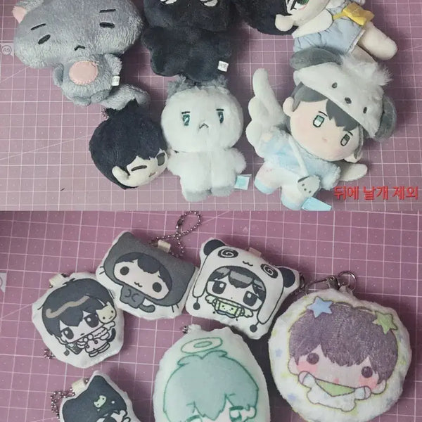 [BUNJANG] PLAVE Hamin Plush & Cushion Doll Bundle Set / 플레이브 하민 솜깅&쿠션 인형 양도