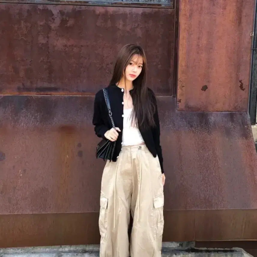 [BUNJANG] Deep Cherry Cargo Pants / 딥체리 카고 바지