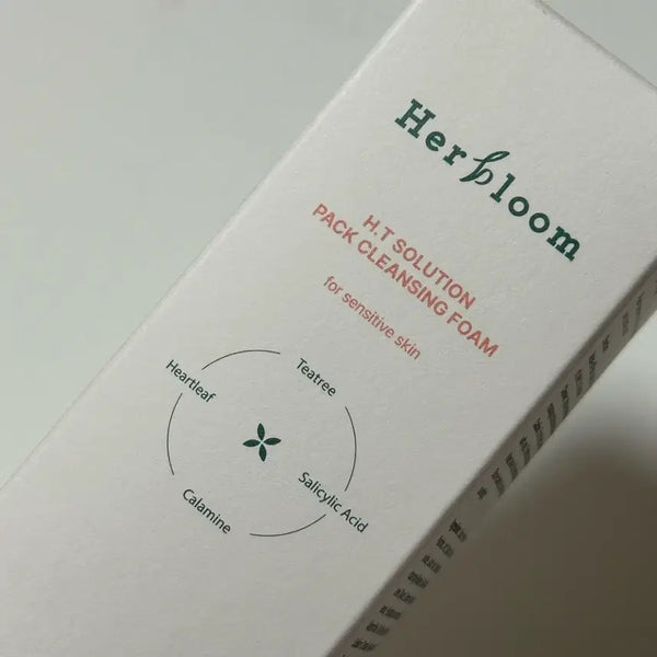 [BUNJANG] Hubloom Hati Solution Pack Cleansing Foam for Acne and Sensitive Skin / 허블룸 하티 솔루션 팩 클렌징 폼 여드름 완화 약알칼리성 민감성 피부용
