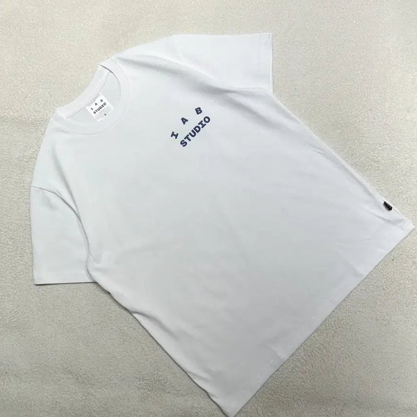 [BUNJANG] IAB Studio Double Cloth Short Sleeve T-Shirt / 아이앱스튜디오 이중지 반팔