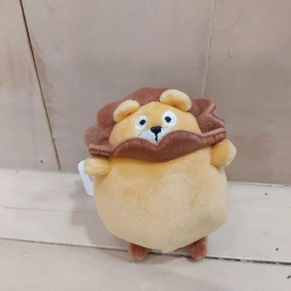 [BUNJANG] Lion Character Mini Plush Keychain / (새상품)사자 캐릭터 미니 인형 키링