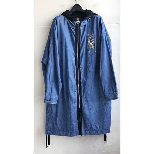 [BUNJANG] Lifework Reversible Hooded Zip-Up Jumper (Blue/Black) / 라이프워크 정품 - 77(남100)/새거수준
