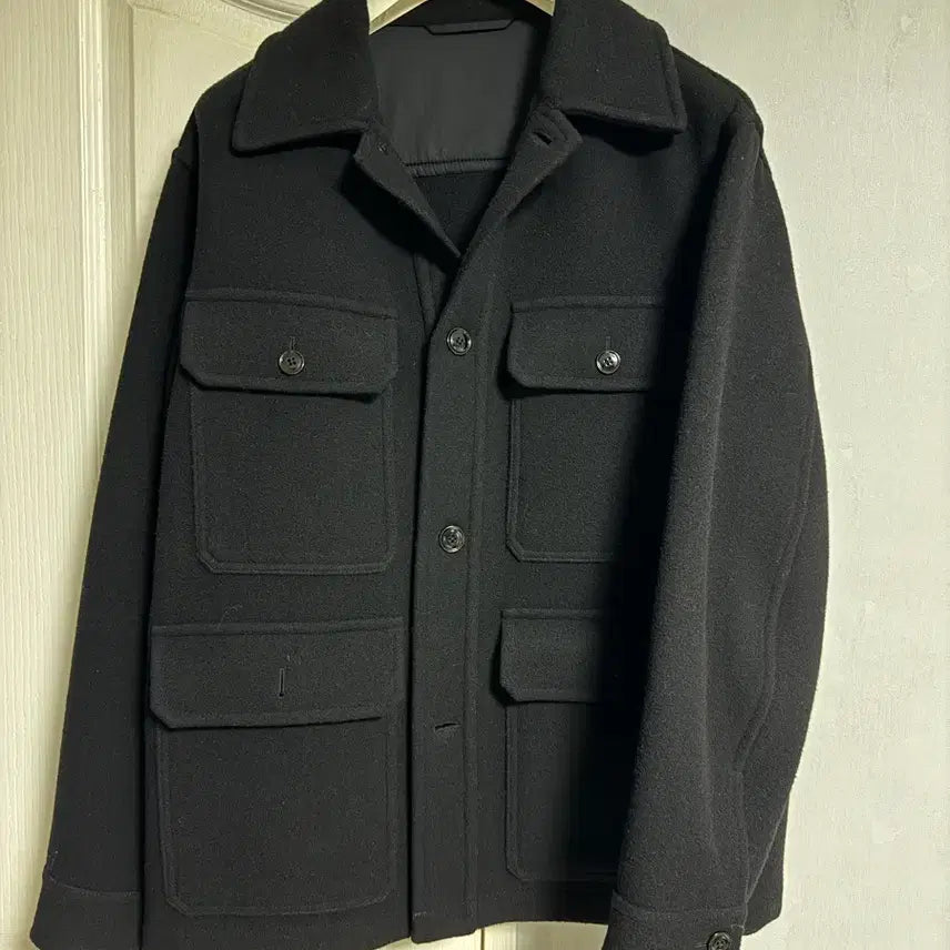 [BUNJANG] Lemaire Hunting Jacket Black Size 50 / 르메르 헌팅자켓 블랙 50