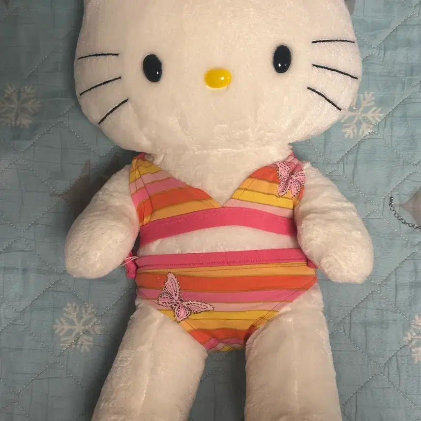 [BUNJANG] Build-A-Bear Sanrio Hello Kitty Vintage Doll / 고전) 빌드어베어 산리오 헬로키티 비키니 하와이 키티 고전인형