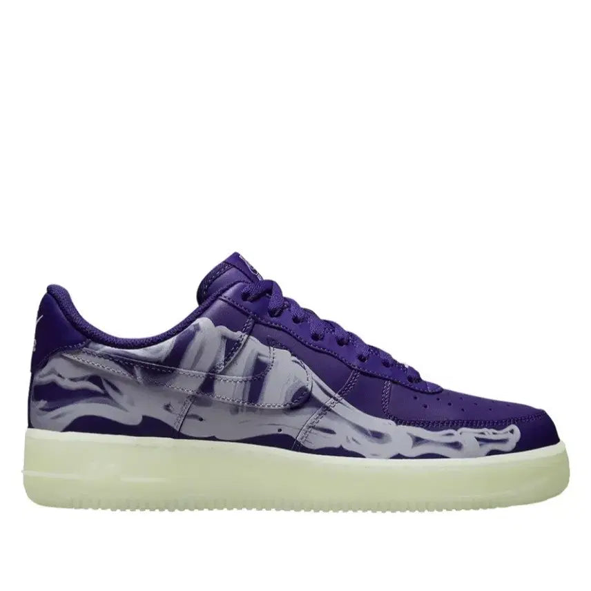 [BUNJANG] Nike Air Force 1 Low Purple Skeleton 270 / 나이키 에어포스 1 로우 퍼플 스켈레톤 270