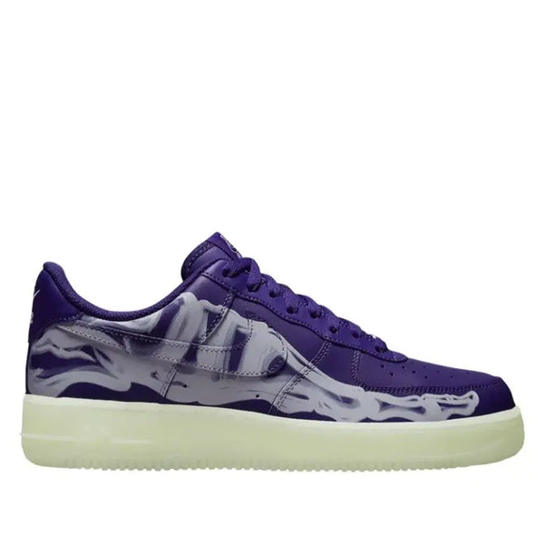 [BUNJANG] Nike Air Force 1 Low Purple Skeleton 270 / 나이키 에어포스 1 로우 퍼플 스켈레톤 270