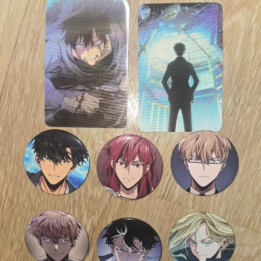 [BUNJANG] Dogulwang Lenticular Card & Can Badge Set / 도굴왕 렌티큘러 카드 2종 및 캔뱃지 6종