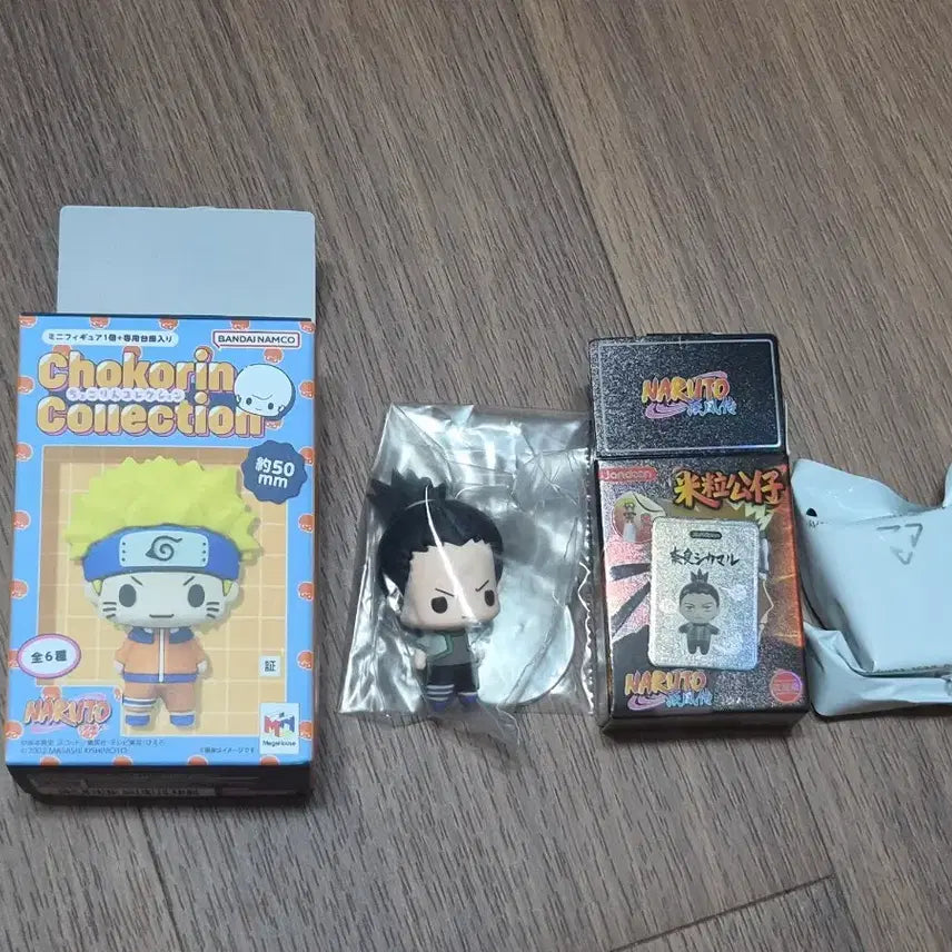 [BUNJANG] Megahouse Shikamaru Chocorin & Rice Ball Figure Bundle Set / 시카마루 메가하우스 초코린, 쌀알 피규어 일괄