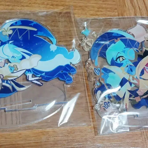 [BUNJANG] Cookie Run Kingdom Fouber & Shadowmilk Acrylic Stand Bundle Set / 비공굿)쿠키런 킹덤 퓨바&쉐도우밀크 아크릴 스탠드 일괄 판매